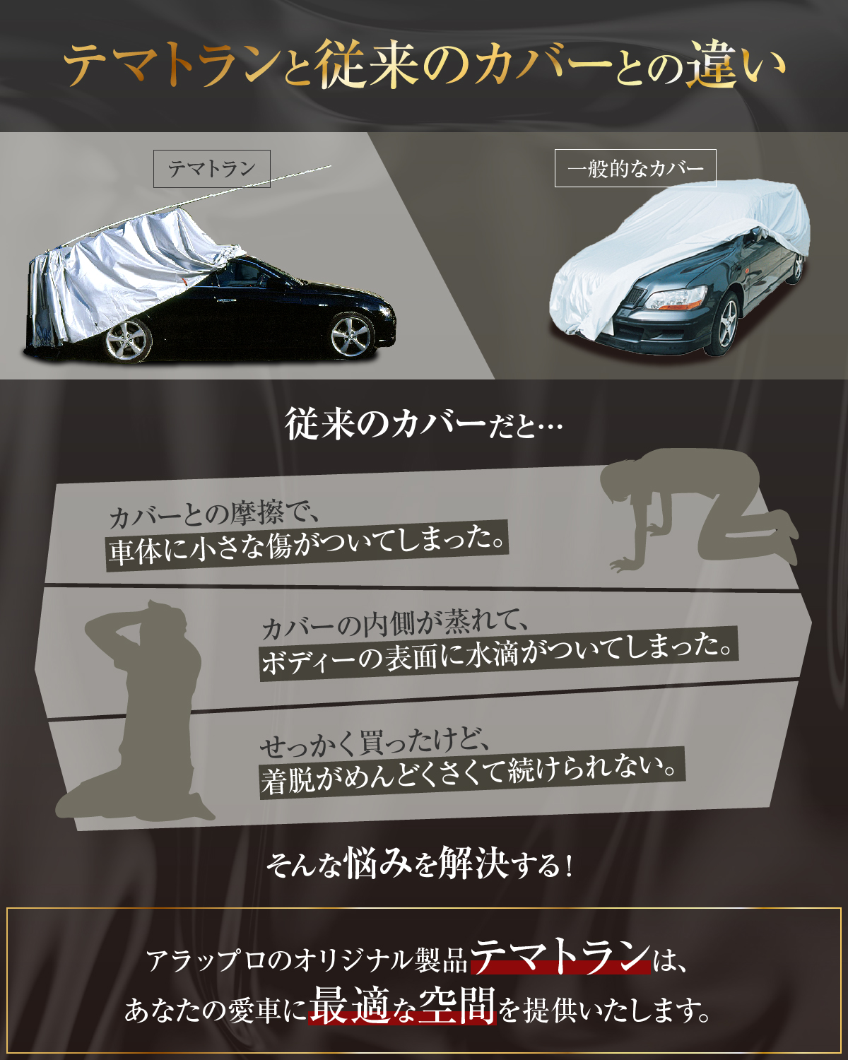 【リピート補修用】 テマトラン 1型 カバーセット 側面 防炎250d ベージュ