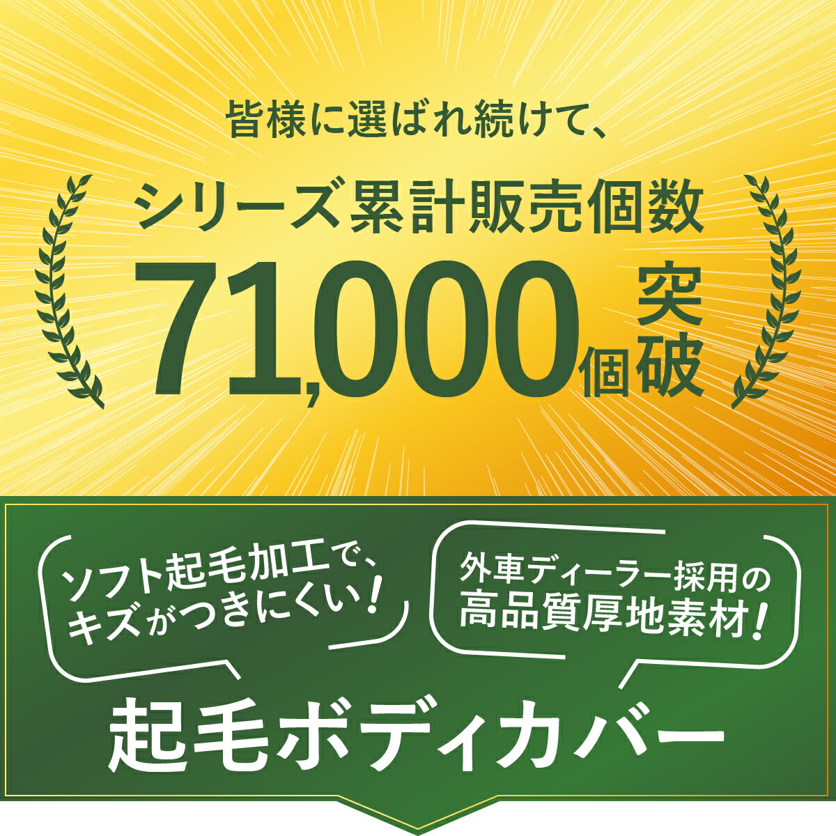 【ＫＳＢ２７】 裏起毛 300d 厚地 破れにくい 日本製 ボディーカバー ミニバン